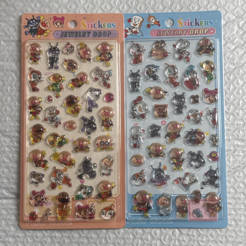Scrapbooking - Urocza naklejka 3D Anpanman, kreatywna naklejka