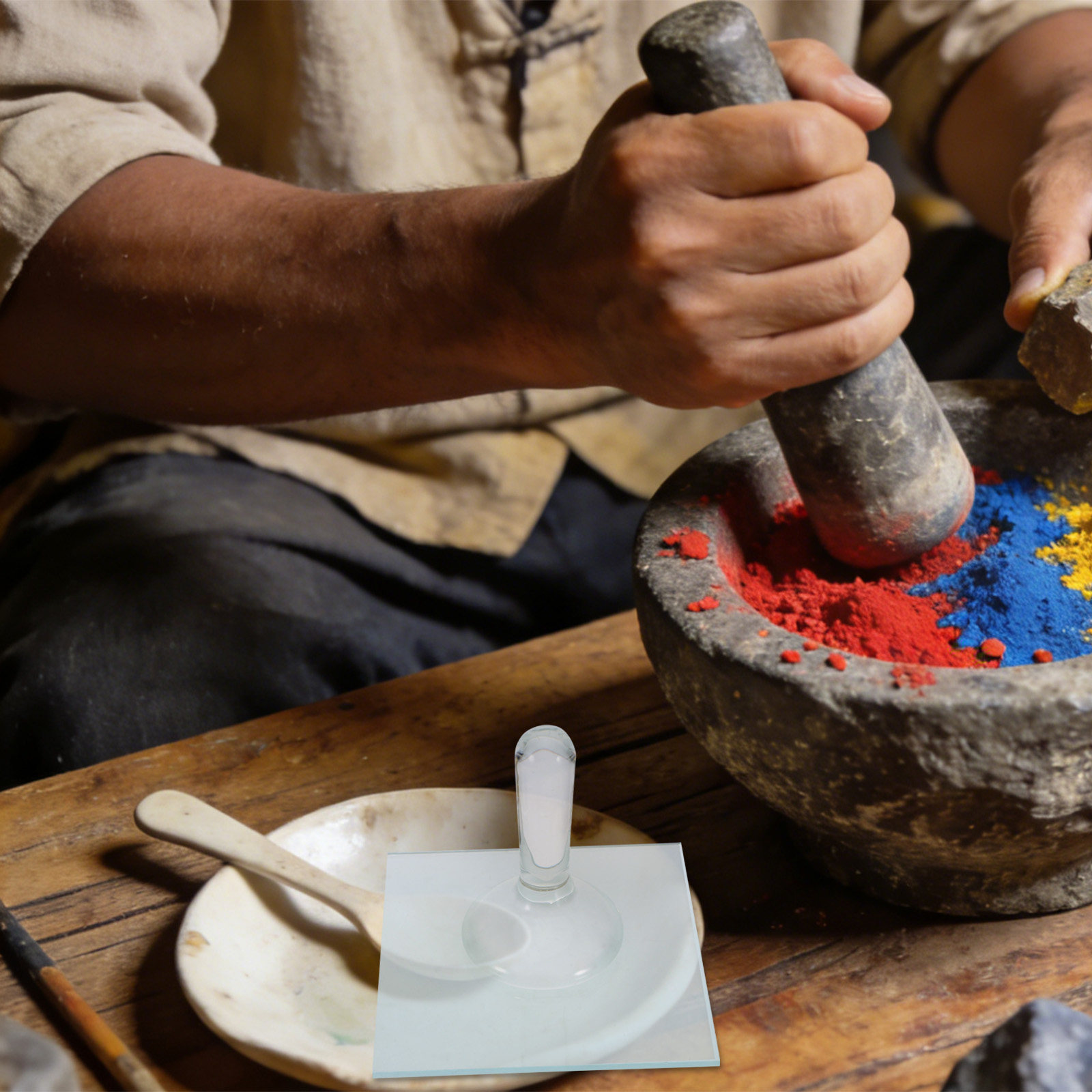 1 zestaw szklanych płyt szlifi – Painting Supplies recenzja i cena