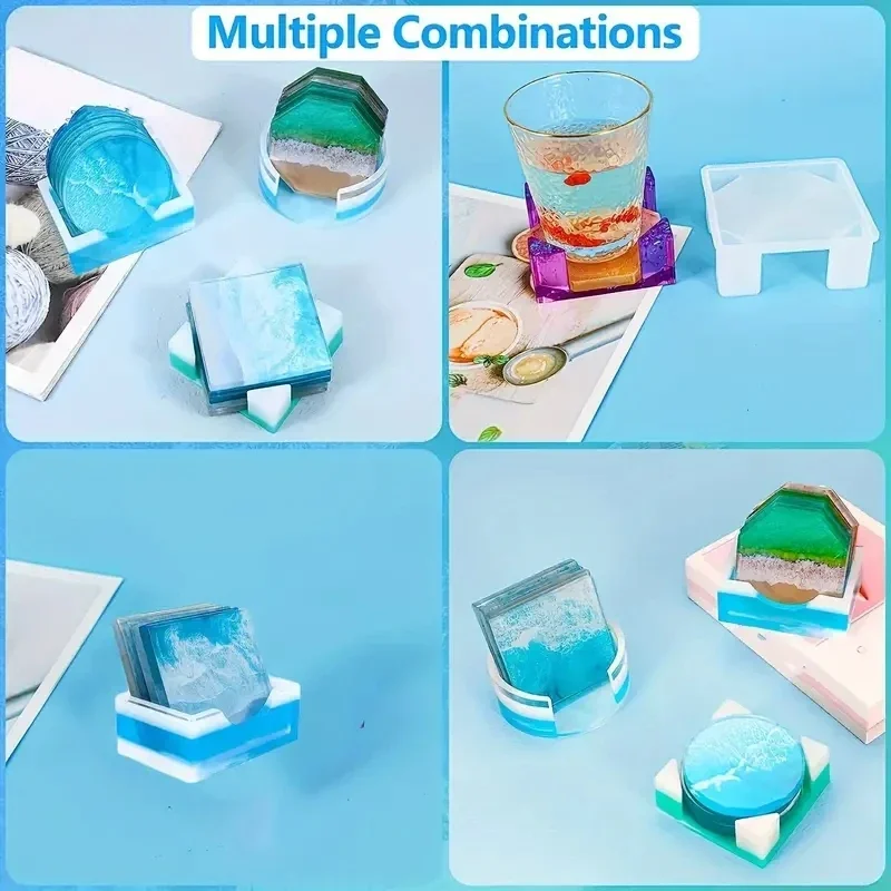 5 sztuk/zestaw Formy silikonow – Silicone Epoxy Resin Molds Set recenzja i cena