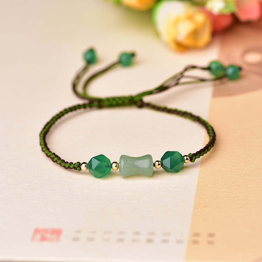 Bransoletki z zielonych, natur – Beading recenzja i cena