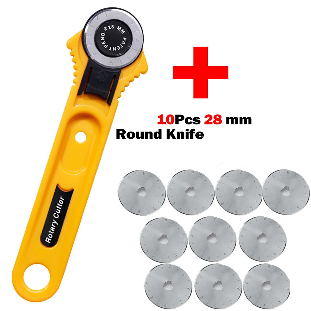 45 mm obrotowy nóż z okrągłym  – Rotary Cutter For Fabric 45Mm recenzja i cena
