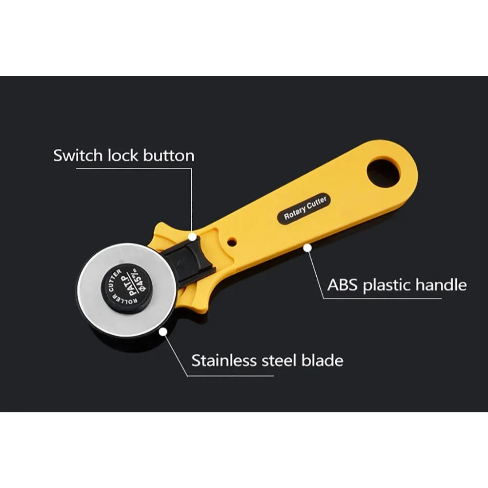 45 mm obrotowy nóż z okrągłym  – Rotary Cutter For Fabric 45Mm recenzja i cena
