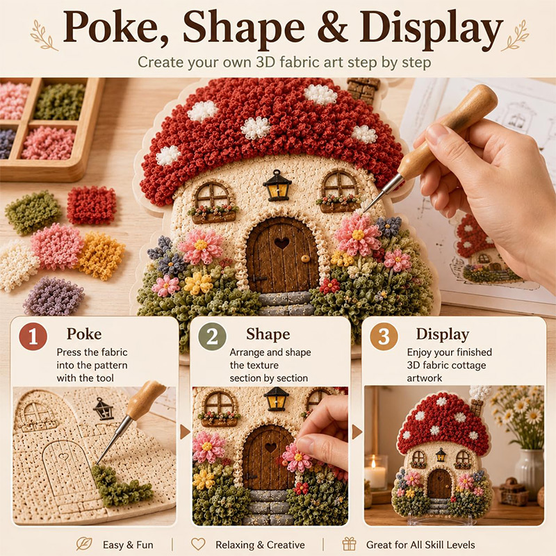 Zestaw DIY do tworzenia trójwy – Embroidery recenzja i cena
