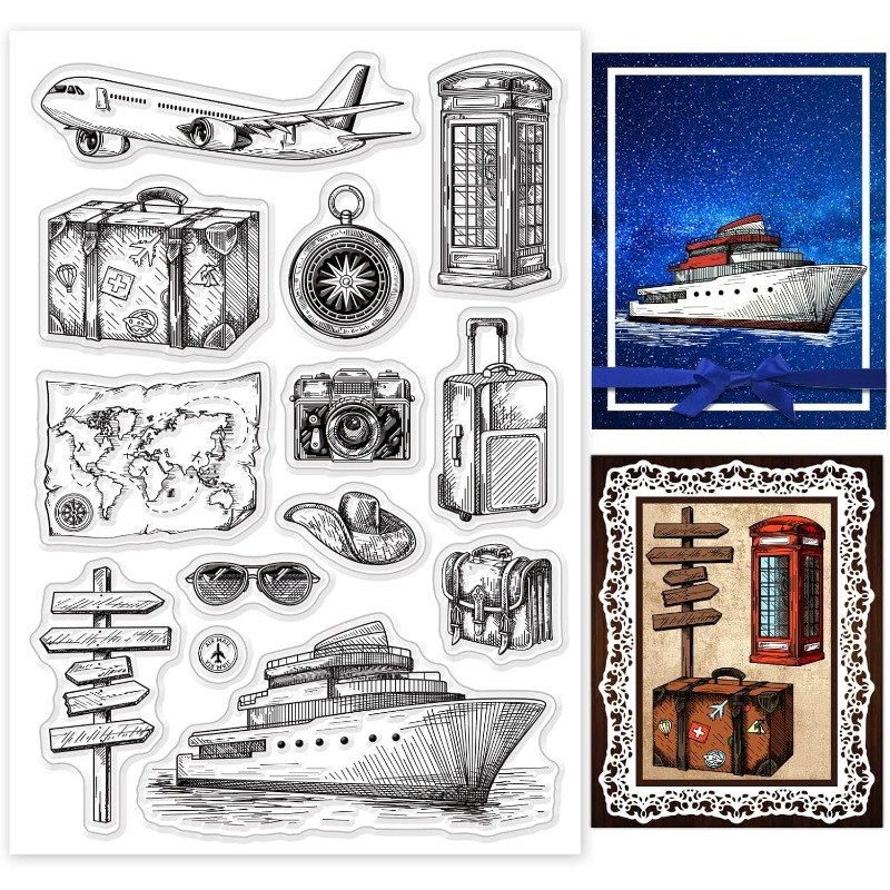 Podróżny silikonowy przezroczy – Clear Silicone Stamps For Card Making recenzja i cena